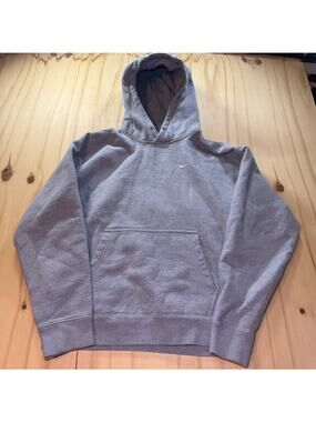 Nike NikeLab NRG Heavyweight Fleece Hoodie Sweatshirt Grey Mens Size Small